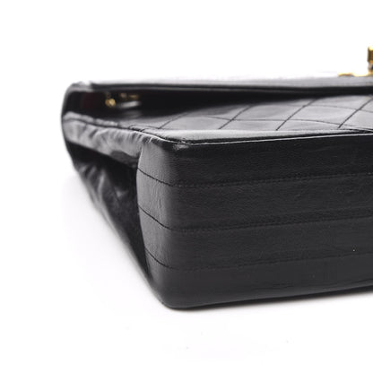 Chanel Lambskin Quilted Medium Single Flap Black 8 of 10