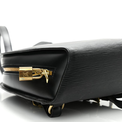 Louis Vuitton Epi Mabillon Backpack Black 9 of 12