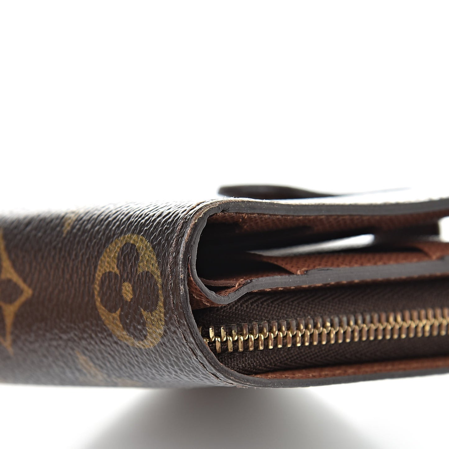 Monogram Compact Zippe Zipped Wallet