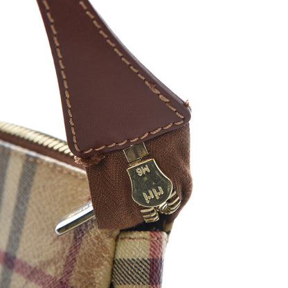 Burberry Haymarket Check Pochette Chocolate 7 of 12