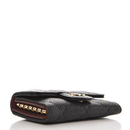Chanel Caviar Quilted 6 Key Holder Black 4 of 8