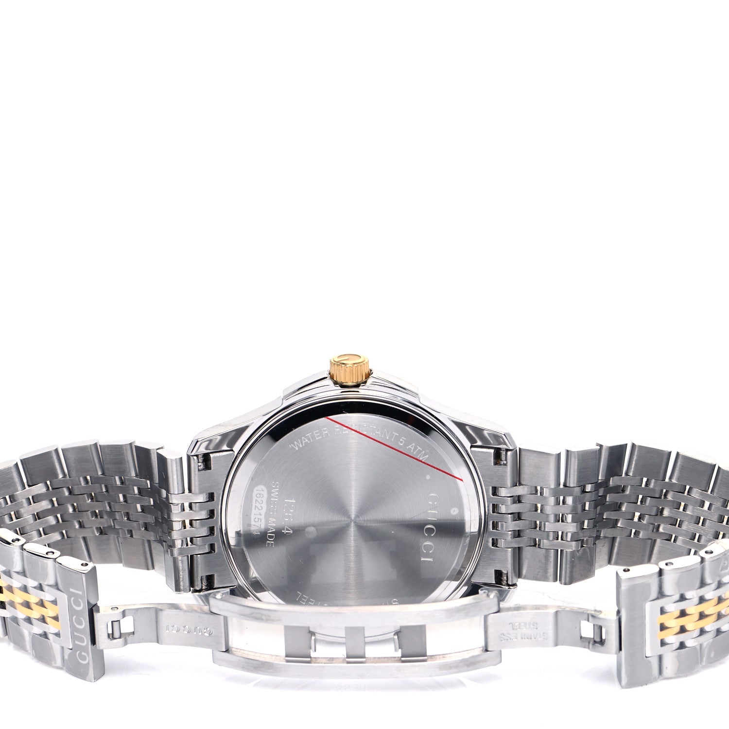 Gucci Stainless Steel 38mm G-Timeless Two Tone Quartz Watch 4 of 5