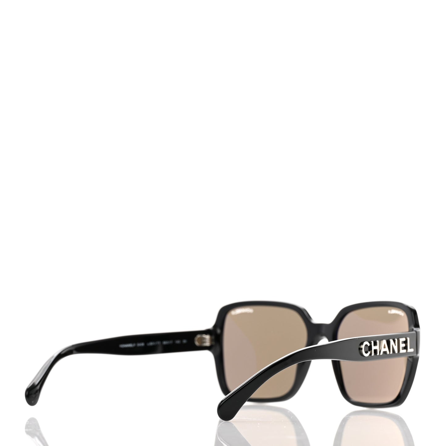 Acetate Polarized Square Sunglasses 5408 Black