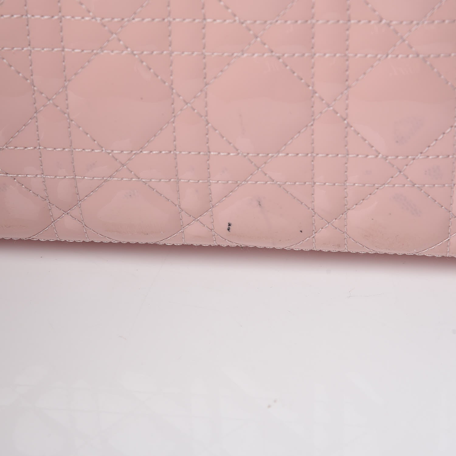 Christian Dior Patent Cannage Large Lady Dior Light Pink 17 of 19