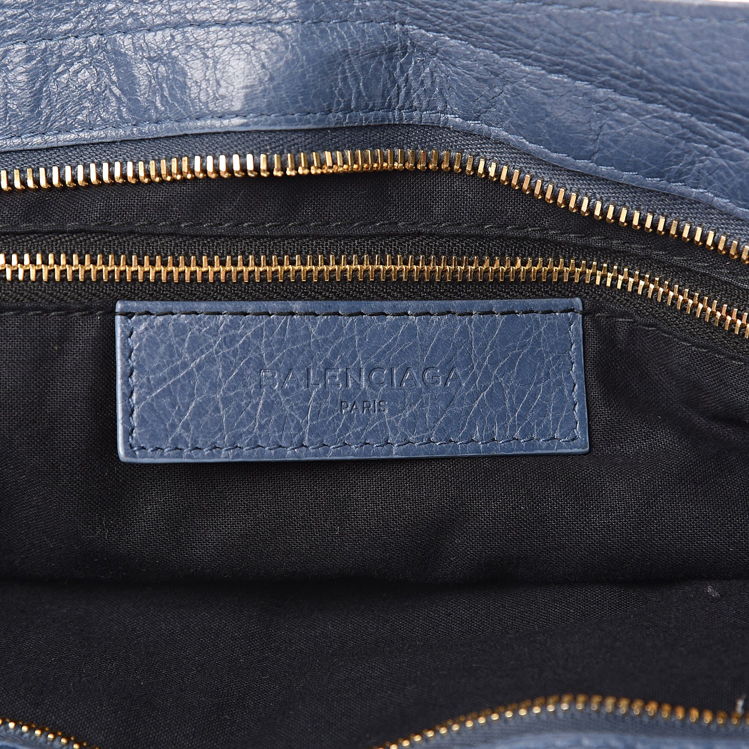 Balenciaga Agneau Giant 12 Gold Hardware Part Time Bleu Persan 6 of 16