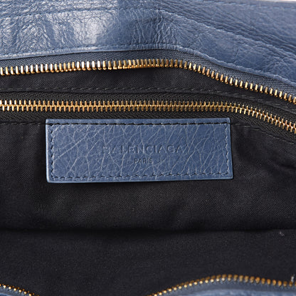 Balenciaga Agneau Giant 12 Gold Hardware Part Time Bleu Persan 6 of 16