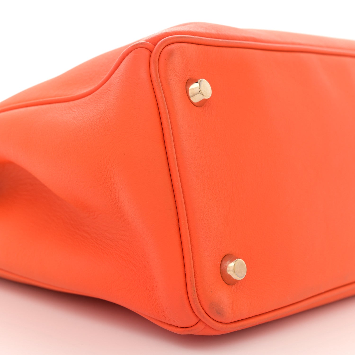 Christian Dior Smooth Calfskin Large Diorissimo Tote Orange 10 of 23