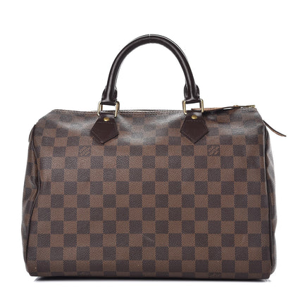 Louis Vuitton Damier Ebene Speedy 30 1 of 16