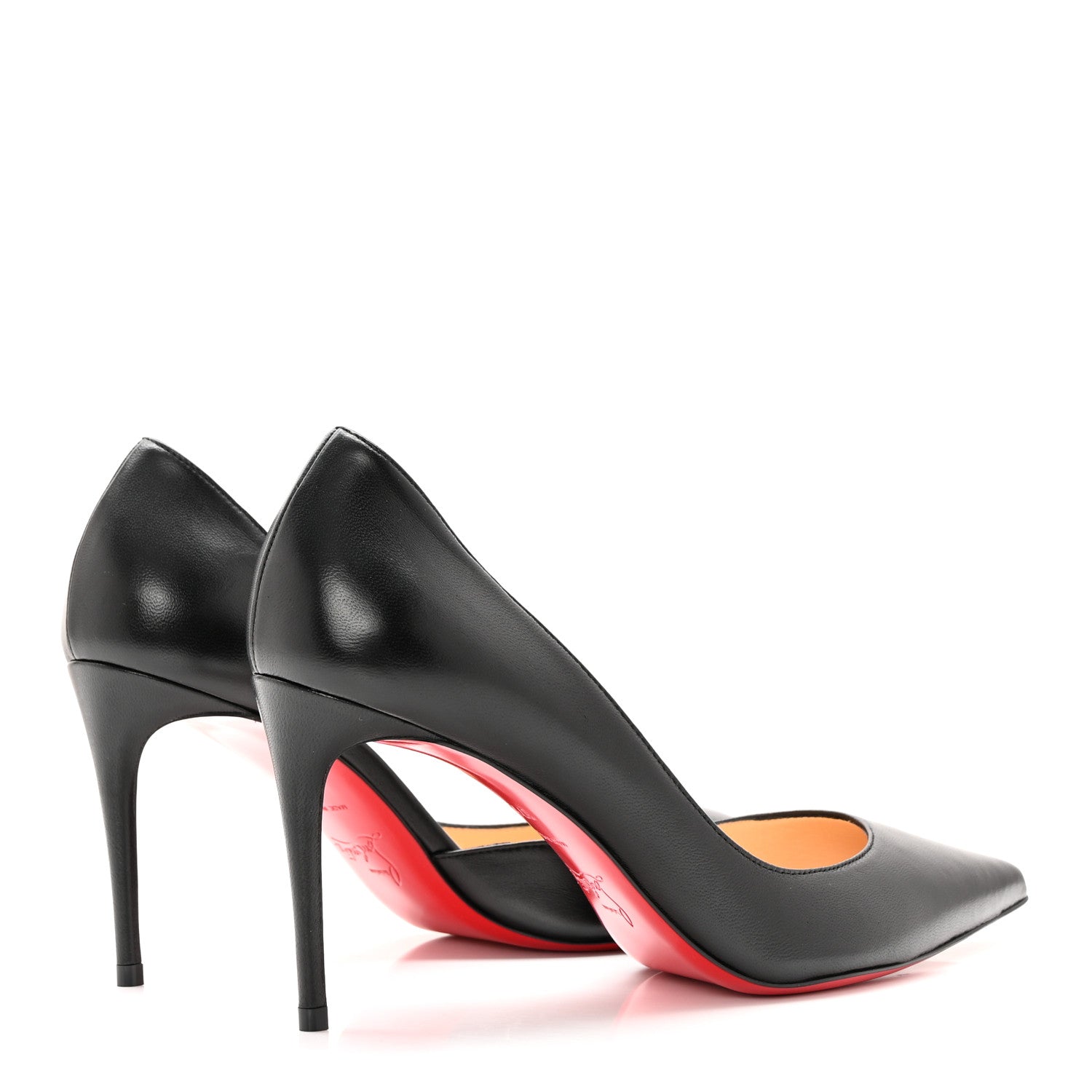 Christian Louboutin Shiny Nappa Iriza 85 Pumps 37.5 Black 4 of 13