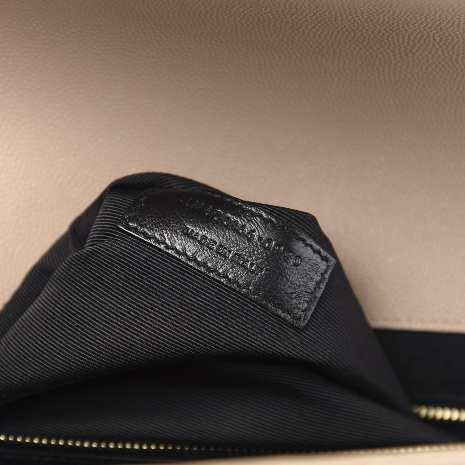 Saint Laurent Grain De Poudre Mixed Matelasse Large Triquilt Monogram Satchel Nude Powder 8 of 11