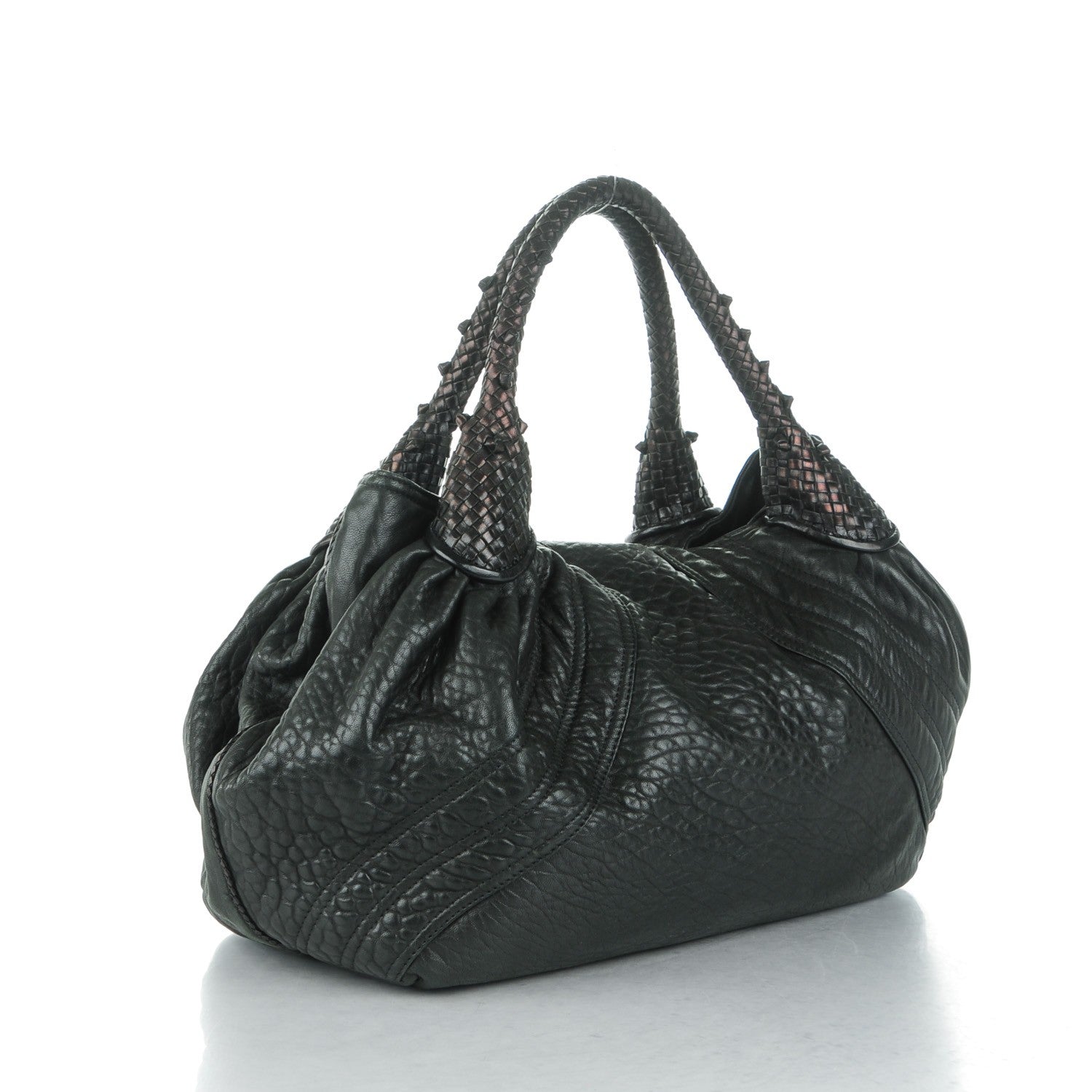 Fendi Nappa Nuvolata Spy Black 3 of 10