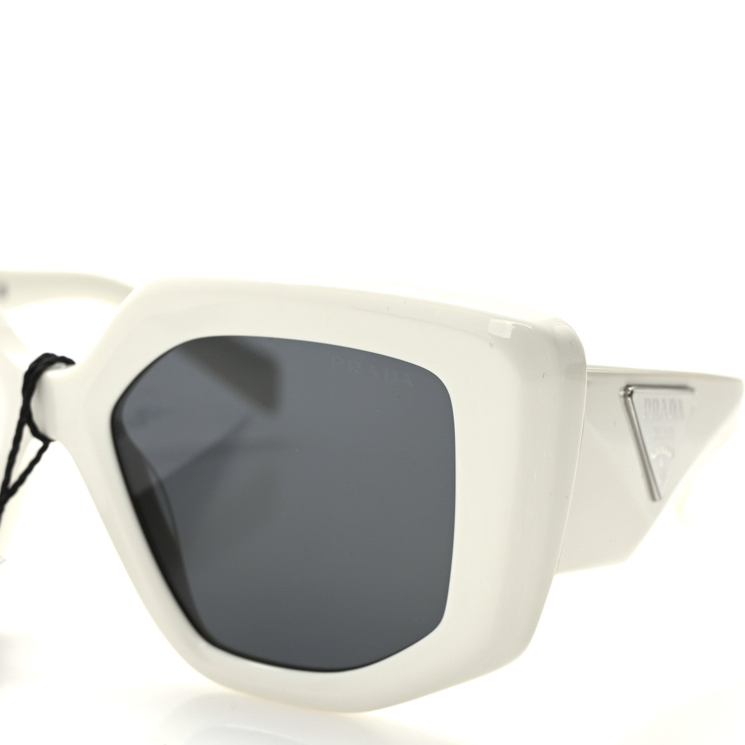 Prada Acetate Symbole Sunglasses SPR 14Z Talc 7 of 8