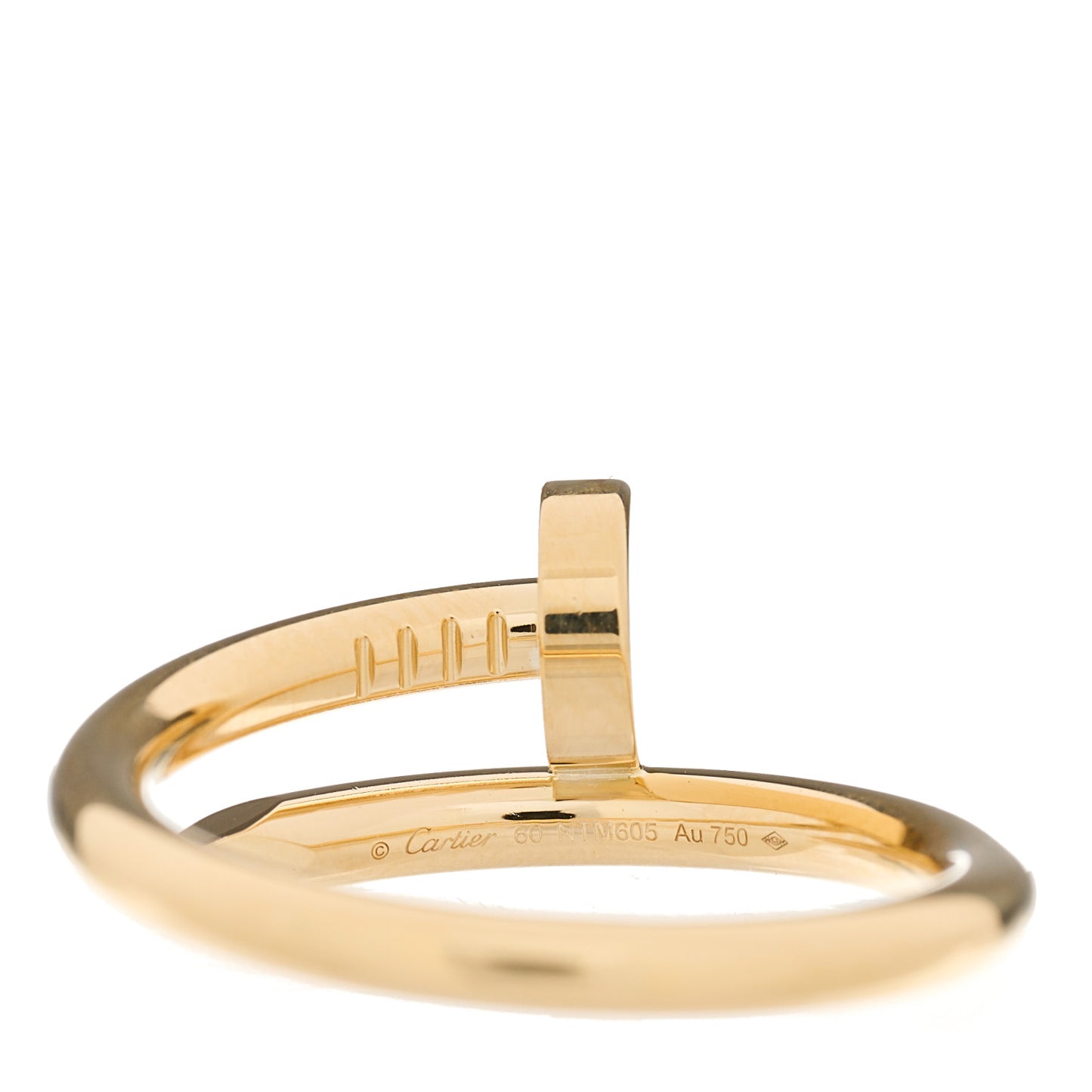 18K Yellow Gold Juste Un Clou Ring 60 9