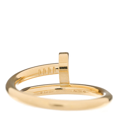 Cartier 18K Yellow Gold Juste Un Clou Ring 60 9 4 of 4