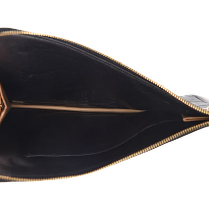 Chanel Lambskin Quilted Chocolate Bar Wristlet Black 5 of 14