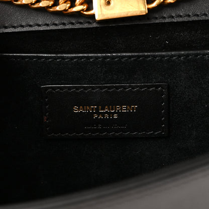 Saint Laurent Smooth Calfskin Medium Classic Monogram Kate Tassel Satchel Black 6 of 9