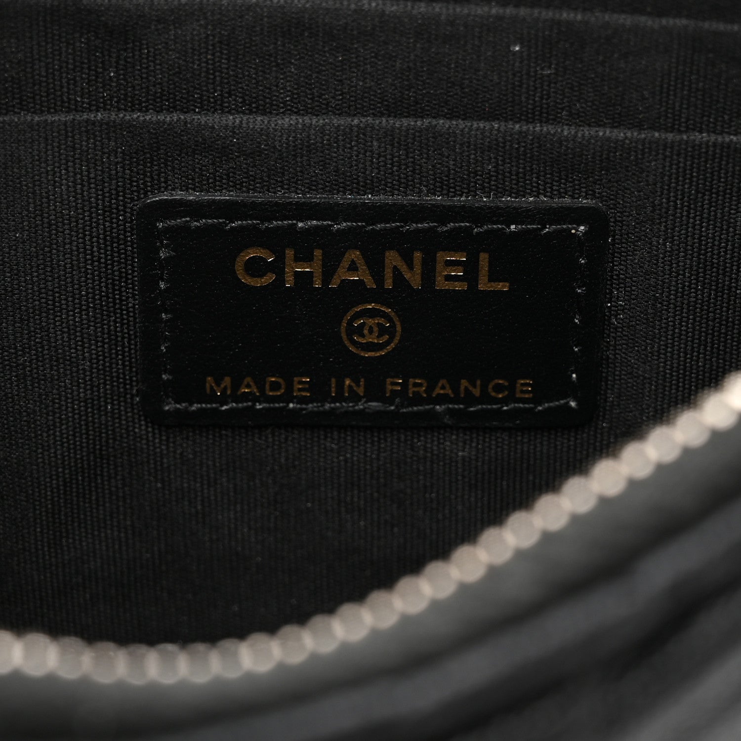 Chanel Caviar Quilted Boy iPhone Pouch Black 6 of 8