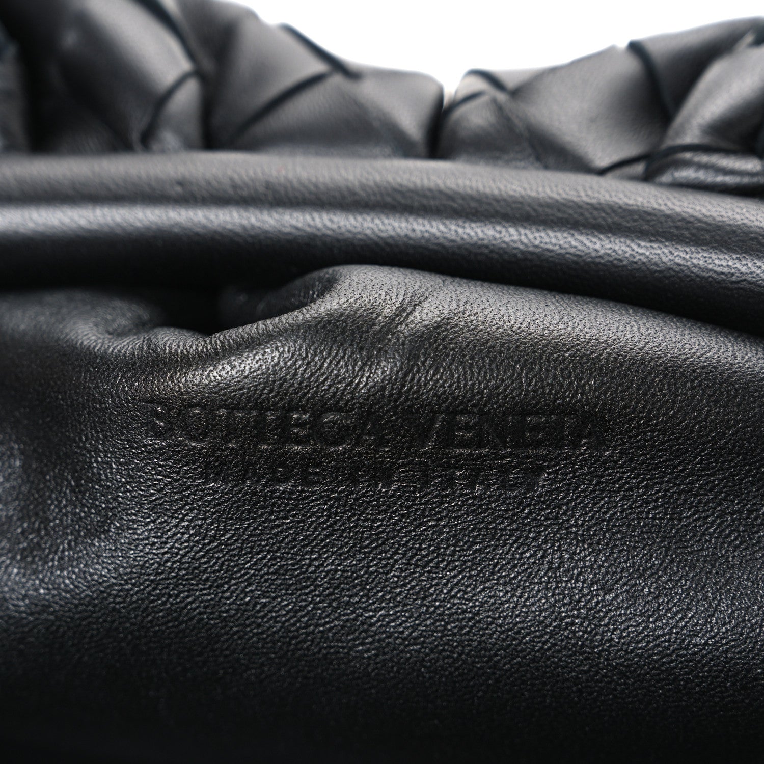 Bottega Veneta Nappa Maxi Intreccio The Pouch Oversized Clutch Black 6 of 11