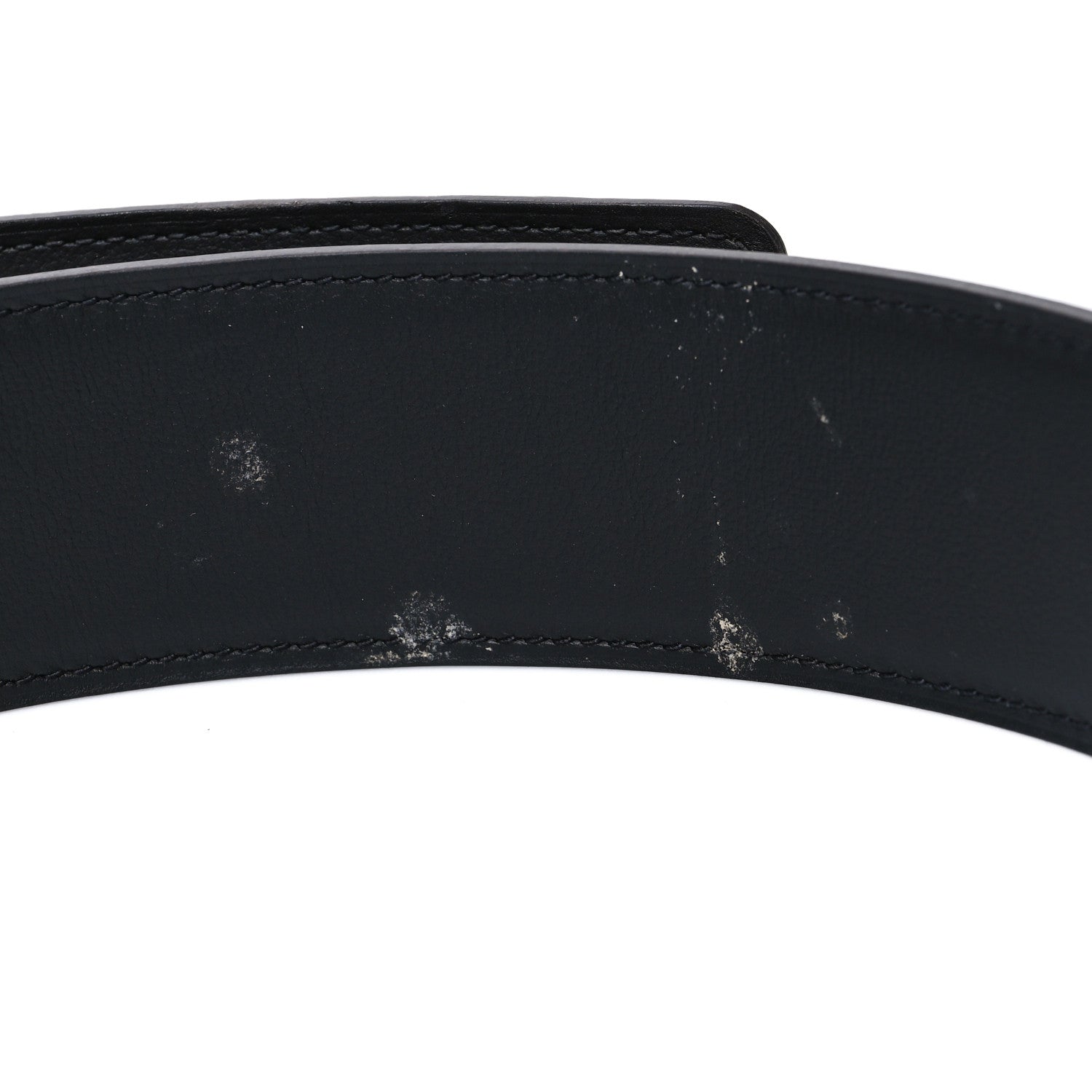 Hermes Swift Epsom 42mm Constance H 2 Belt 95 Black Gold 9 of 9