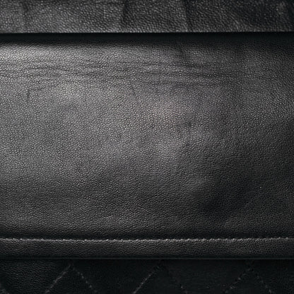 Chanel Lambskin Quilted Medium Double Flap Black 20 of 21
