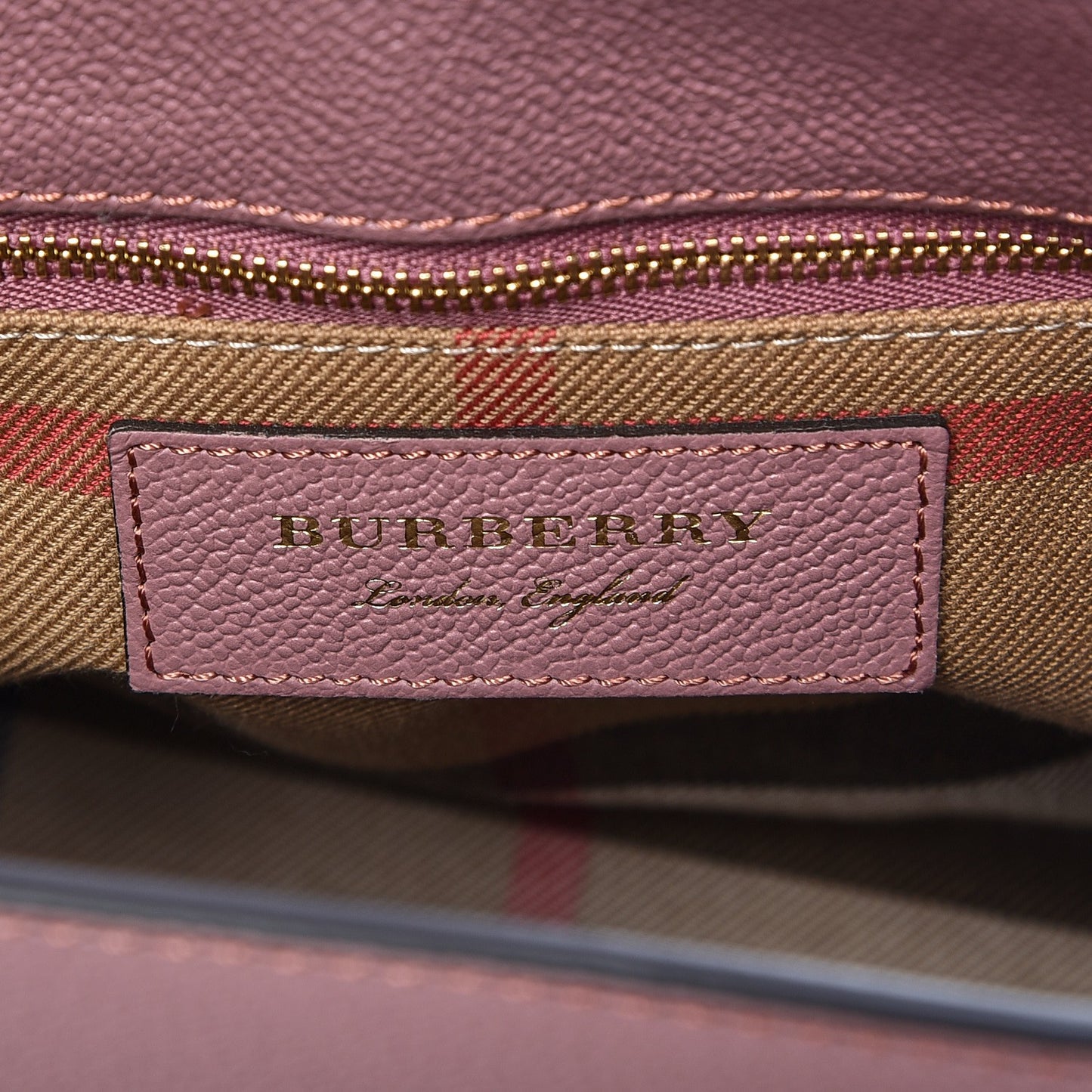 Soft Grain Calfskin Small Buckle Tote Dusty Pink