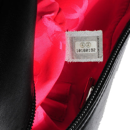 Chanel Calfskin Quilted Large Cambon Bowler Black 6 of 7
