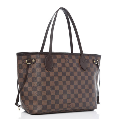 Louis Vuitton Damier Ebene Neverfull PM 3 of 12