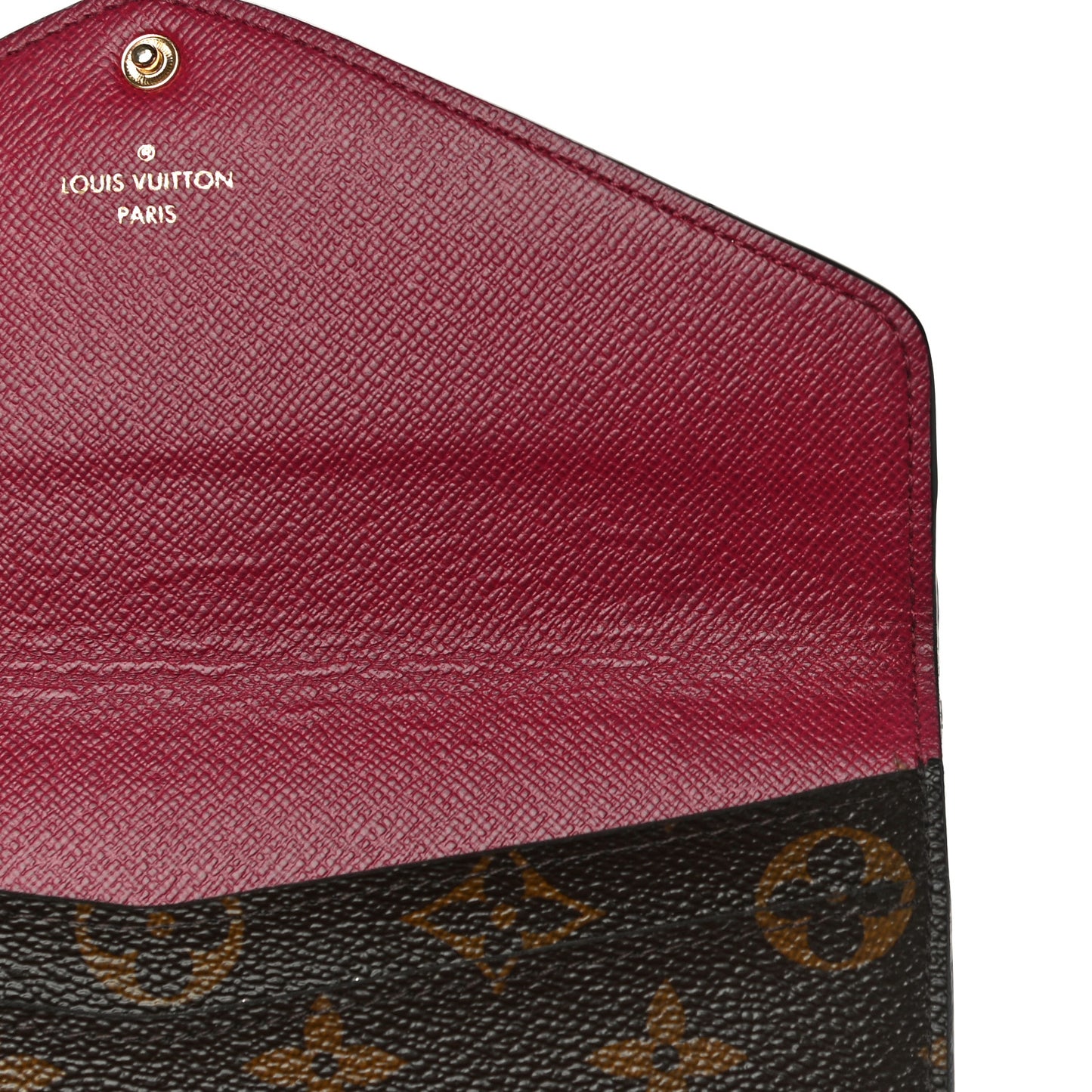 Monogram Josephine Wallet Fuchsia