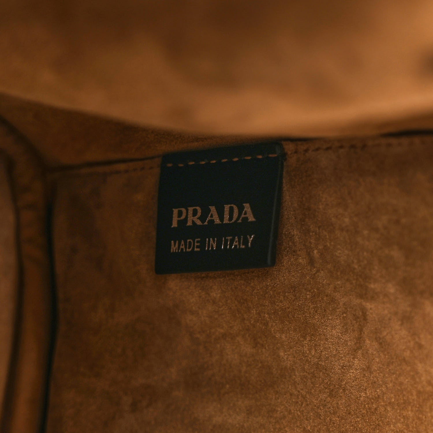 Prada City Calf Grommet Large Double Zip Tote Black 7 of 11