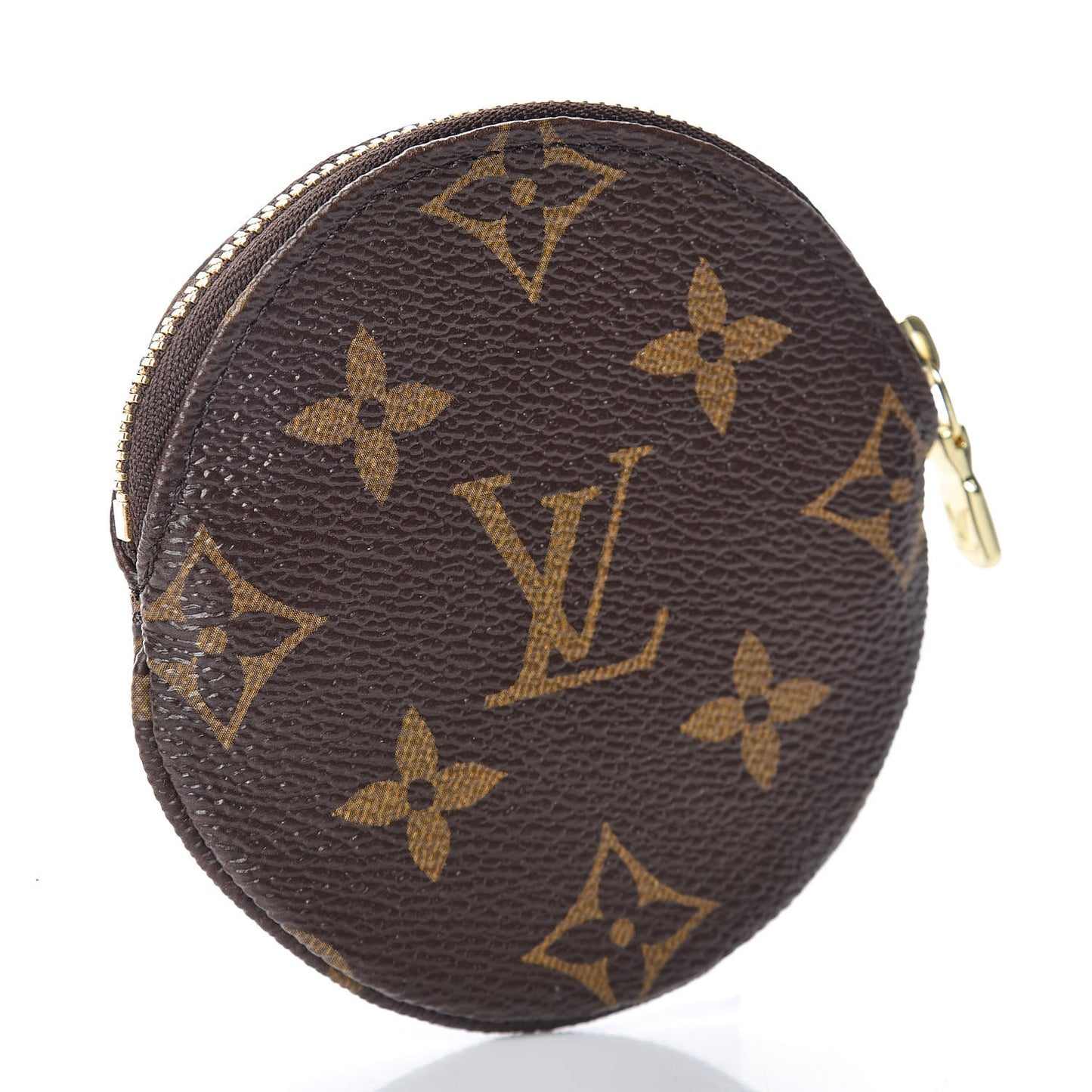 Monogram 2019 Christmas Animation Round Coin Purse Blue