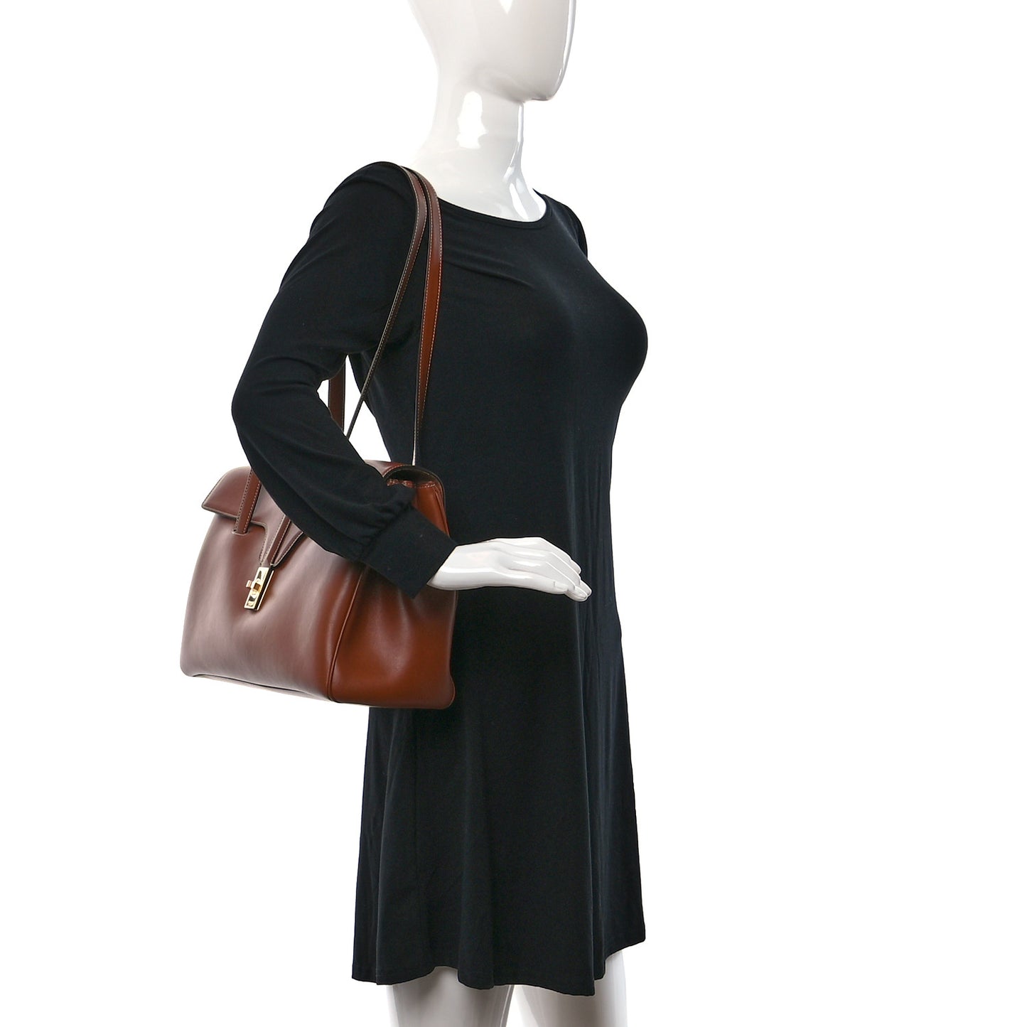 Calfskin Medium Soft 16 Bag Tan