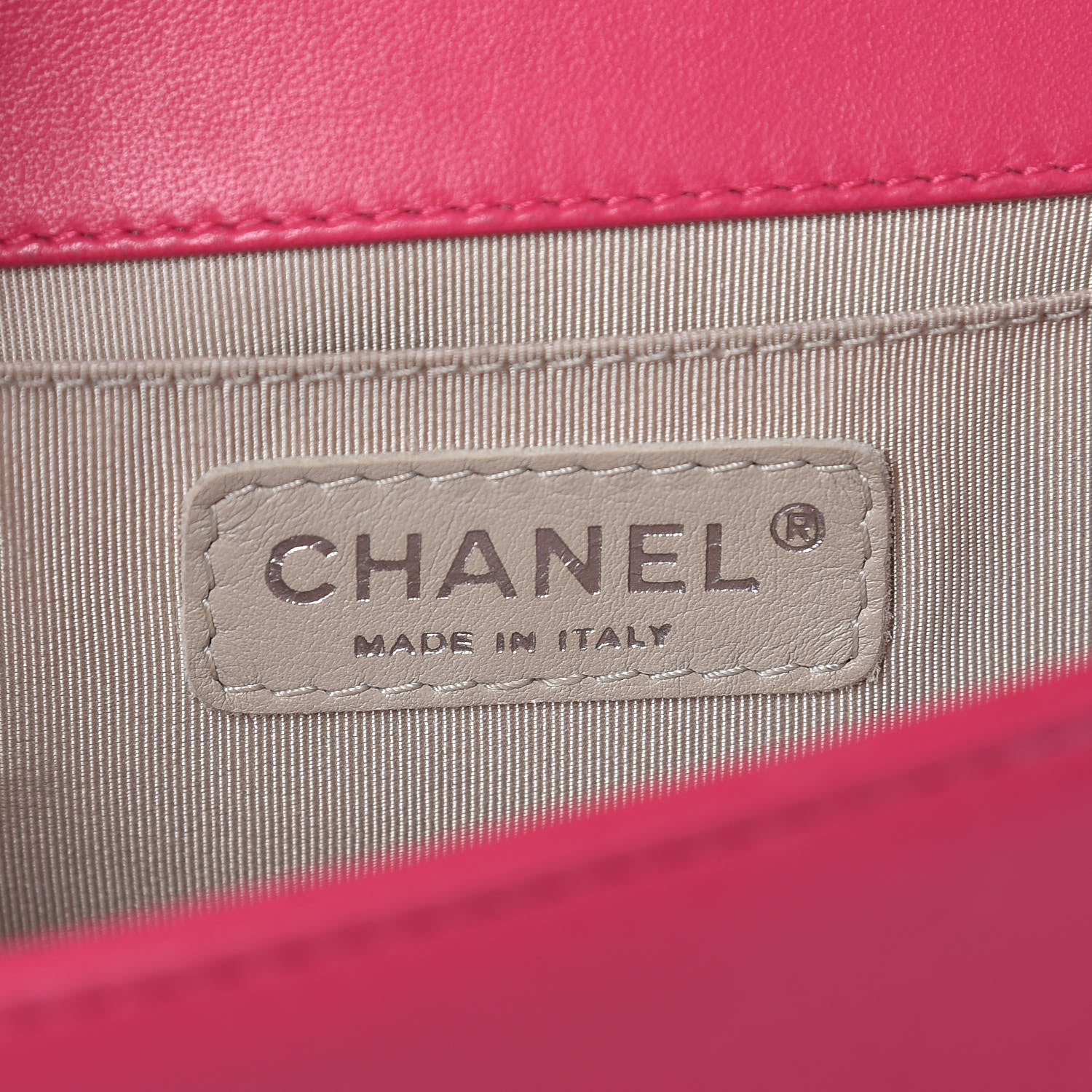 Chanel Lambskin Quilted Small Boy Flap Dark Pink 6 of 17