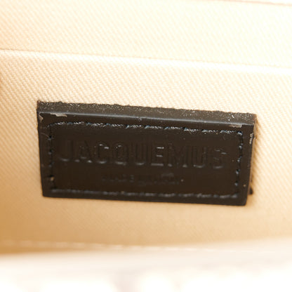 Jacquemus Goatskin Python Embossed Le Chiquito Moyen Beige 6 of 9