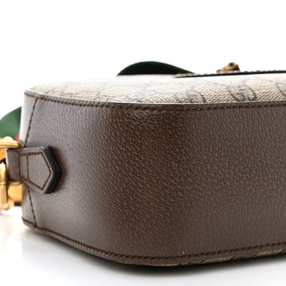 Gucci GG Supreme Monogram Web Neo Vintage Shoulder Bag Beige New Acero Crop 9 of 10