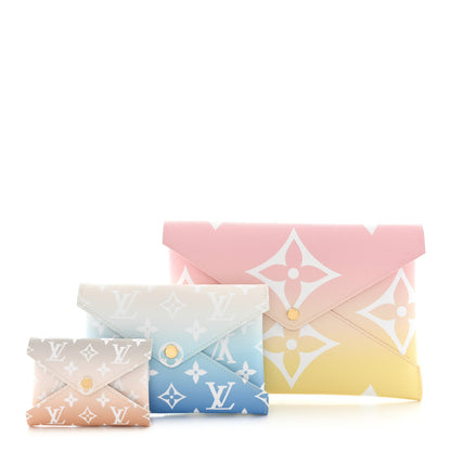 Louis Vuitton Monogram Giant By The Pool Kirigami Pochette Set 3 of 10
