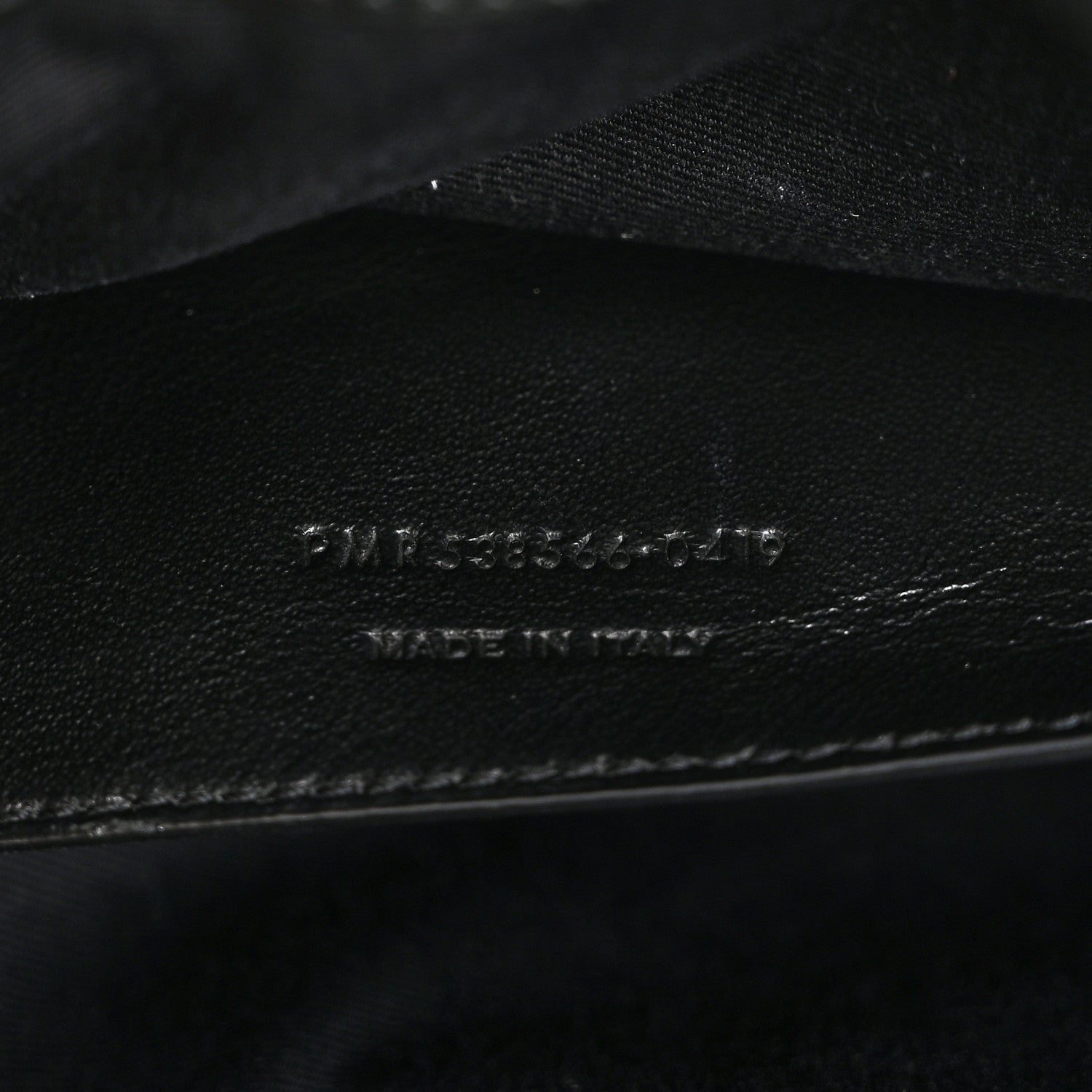 Saint Laurent Crinkled Calfskin Matelasse Monogram Baby Niki Chain Satchel Black 7 of 10
