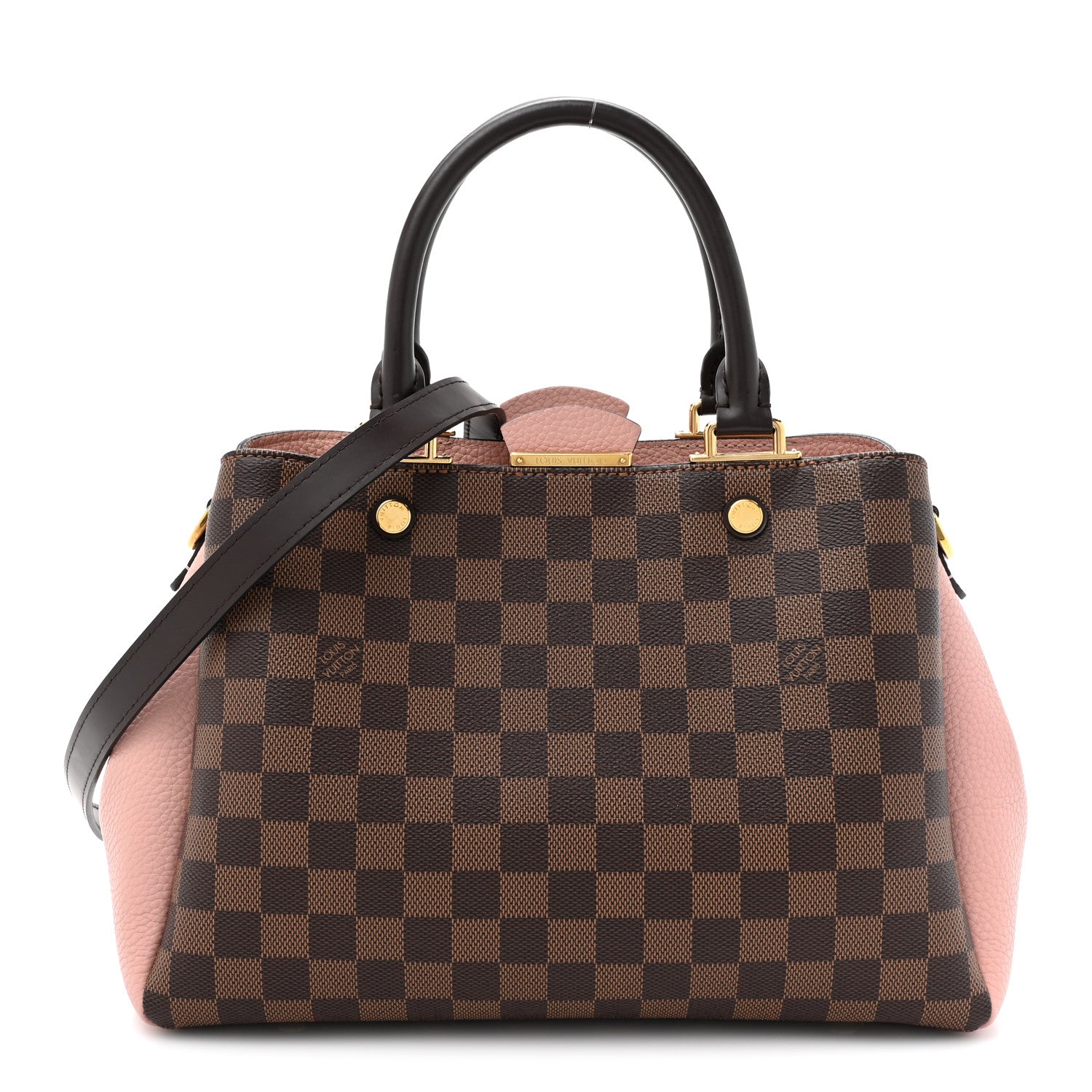 Louis Vuitton Damier Ebene Cuir Taurillon Brittany Magnolia 1 of 10