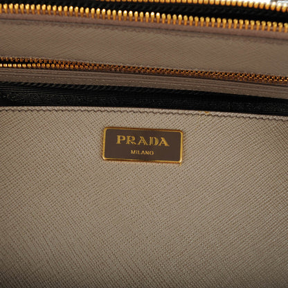 Prada Saffiano Medium Galleria Double Zip Tote Argilla 6 of 9