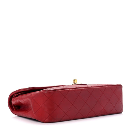 Chanel Lambskin Quilted Small Double Flap Red 4 of 14