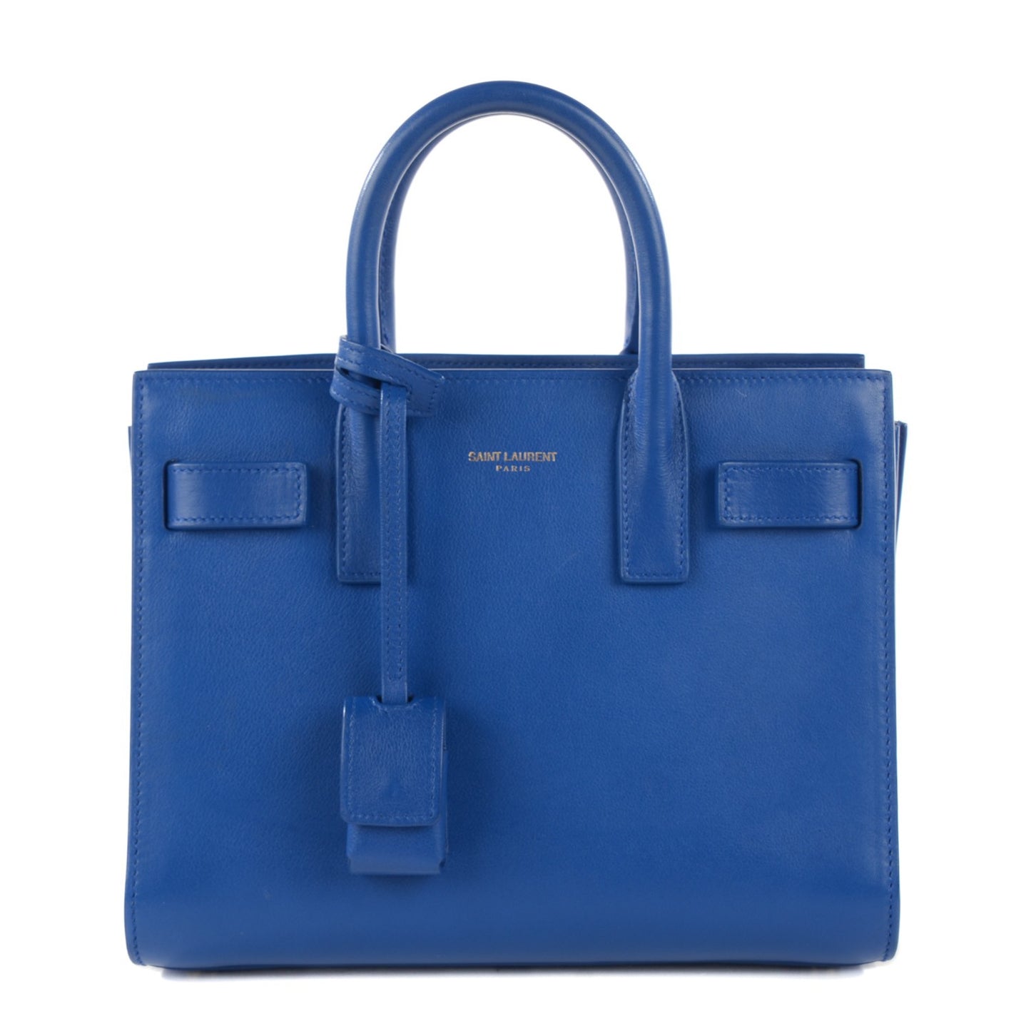 Calfskin Nano Sac De Jour Royal Blue