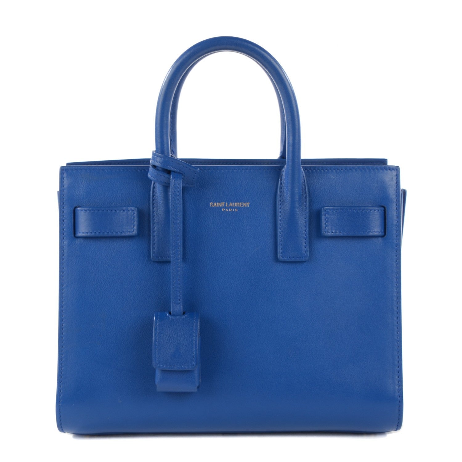 Saint Laurent Calfskin Nano Sac De Jour Royal Blue 1 of 6