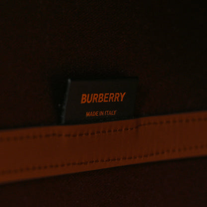 Burberry Cotton Vintage Check Medium London Tote Bag Briar Brown Black 7 of 9