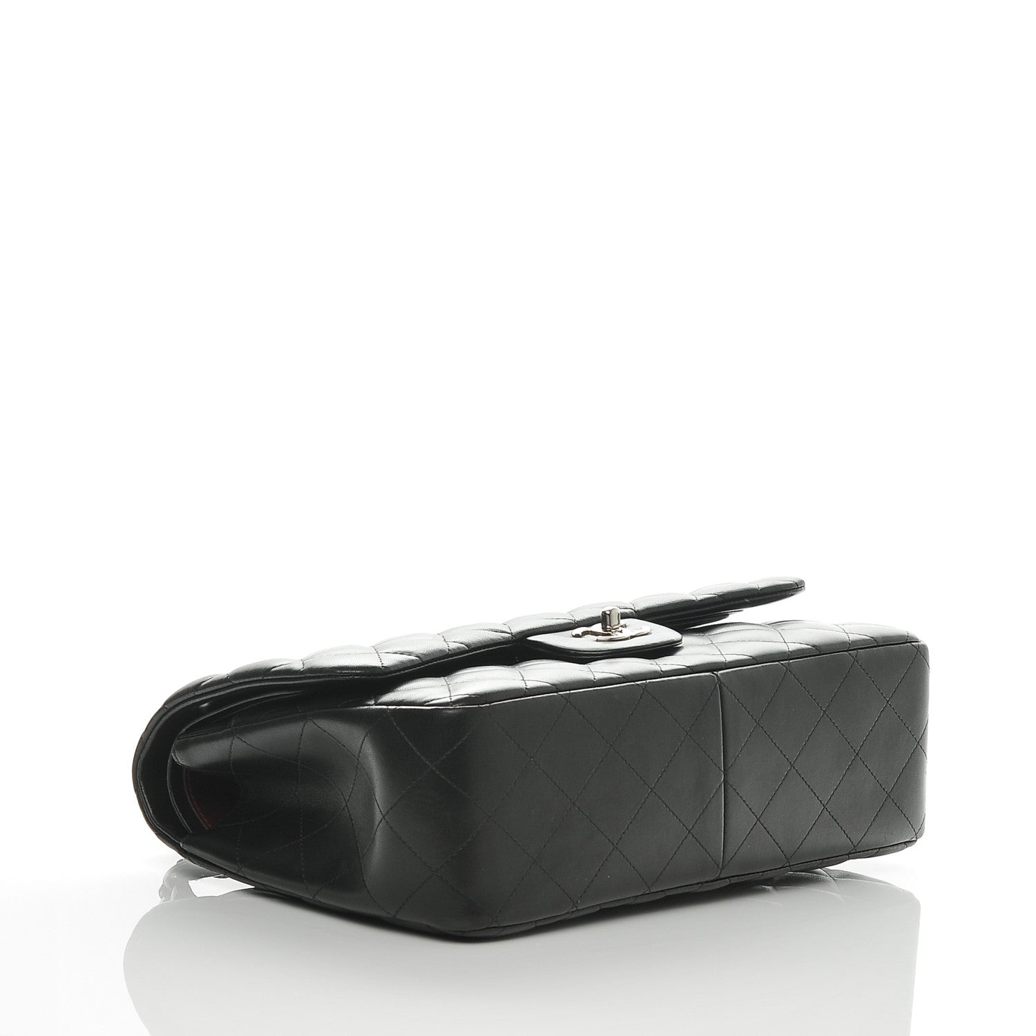 Chanel Lambskin Jumbo Double Flap Black 4 of 8