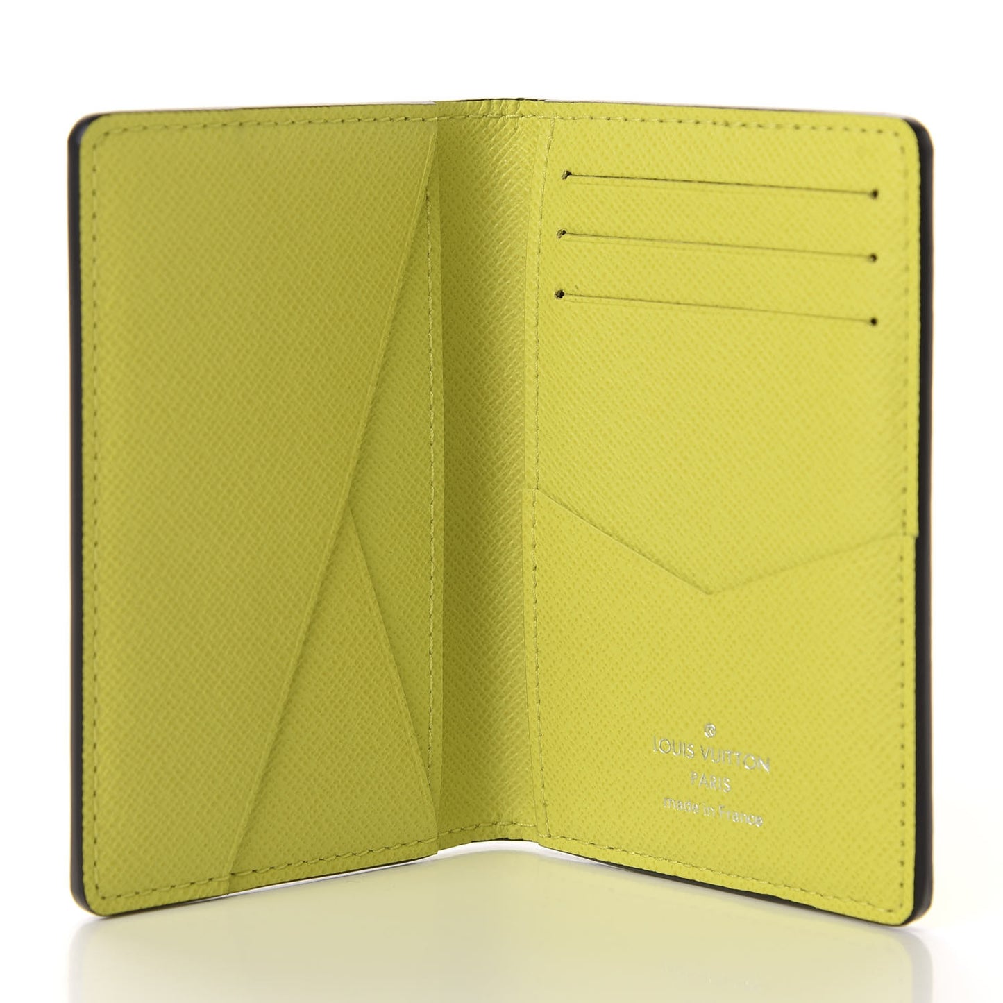 Monogram Taiga Pocket Organizer Yellow