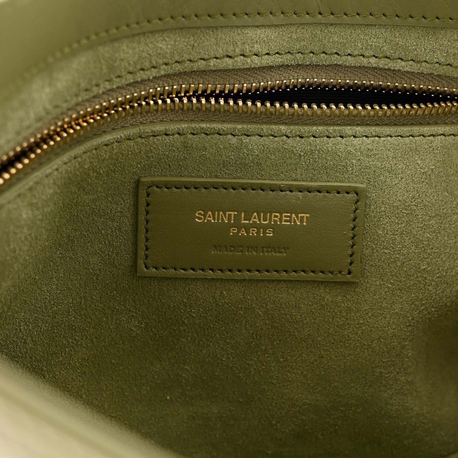 Saint Laurent Smooth Calfskin Le 5 A 7 Hobo Pistache 6 of 10