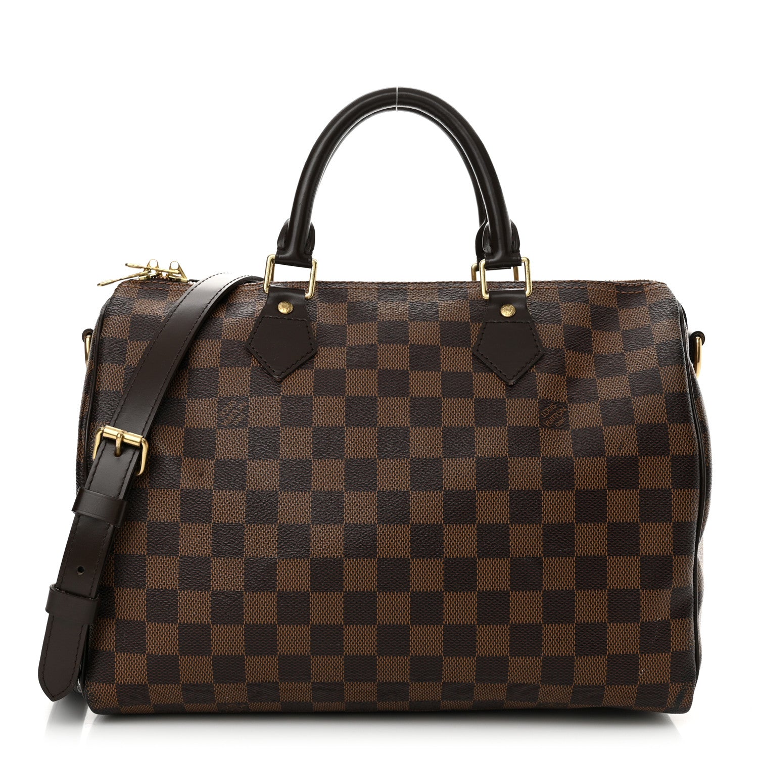 Louis Vuitton Damier Ebene Speedy Bandouliere 30 1 of 18