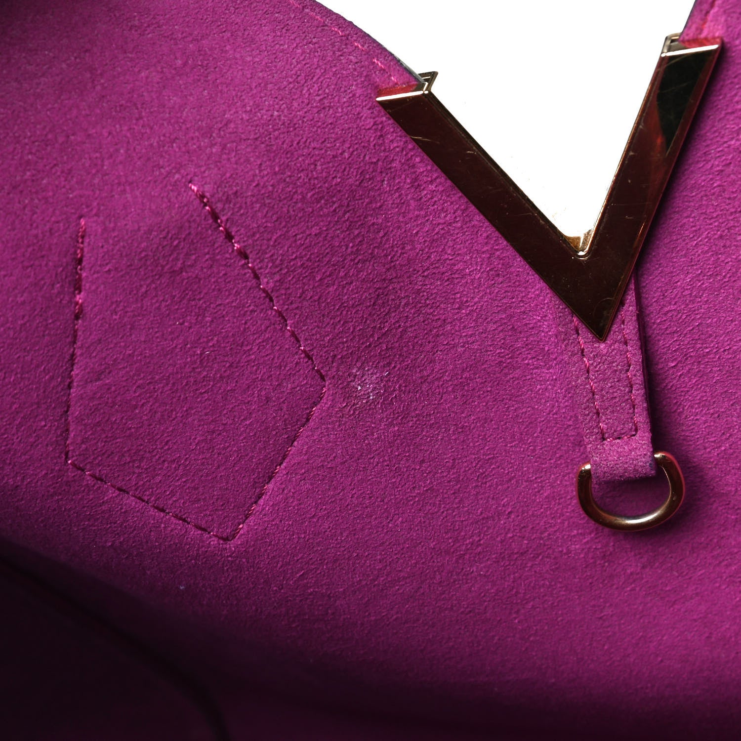 Louis Vuitton Calfskin Monogram Kimono Tote Grape 15 of 16