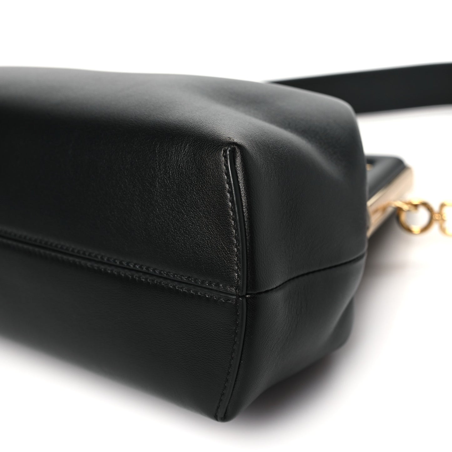 Shiny Nappa Medium Fendi First Black