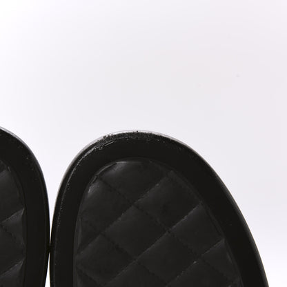 Chanel Calfskin Tall Boots 36.5 Black 8 of 11