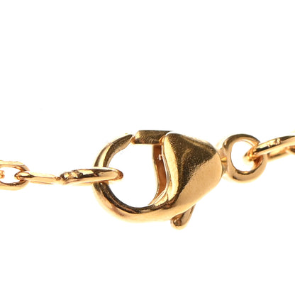 Hermes Lacquered Gold Mini Pop H Pendant Necklace White 5 of 8